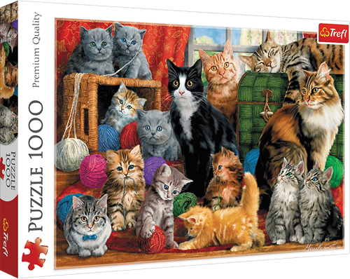 Trefl Cats Meeting - 1,000 pieces