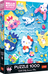 Trefl Puzzle 1000 Teile - Hello Kitty Summer Vibes - Premium Plus Karton