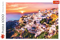 Trefl Puzzle 1000 Teile - Santorini Sonnenuntergang Griechenland-2