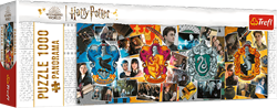 Trefl Panorama Puzzle - Four Houses of Hogwart - Harry Potter - 1,000 pieces