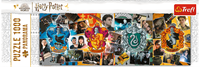 Trefl Panorama Puzzle - Four Houses of Hogwart - Harry Potter - 1,000 pieces-2