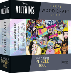 Trefl Puzzle Disney Villains 1000 Teile - Villains Reunion