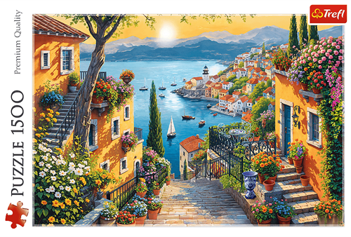 Trefl Puzzle 1500 Teile - Seaside view - FSC Mix 70% Puzzle-2