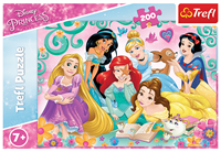 Trefl Disney Princess Puzzle - 200 Teile - Kinderpuzzle aus Karton-2