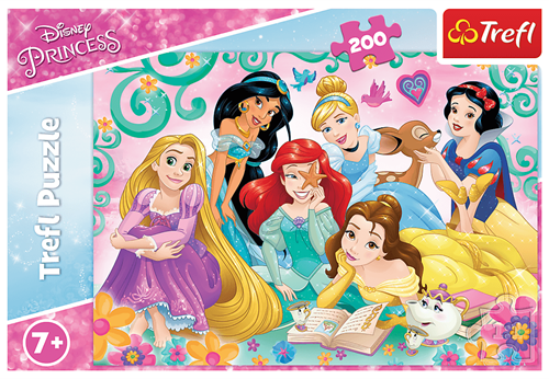 Trefl Disney Princess Puzzle - 200 Teile - Kinderpuzzle aus Karton-2