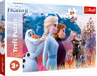 Trefl Puzzle Disney Frozen 2 magische Reise 24 Teile Karton