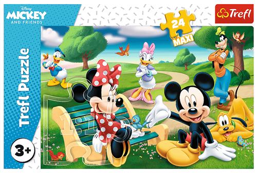 Trefl Trefl 24M - Mickey Mouse among friends / Disney Standard Cha-2
