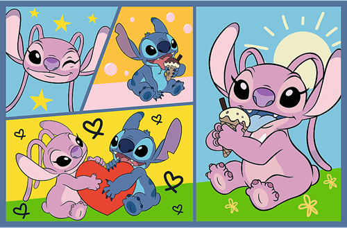 Trefl Puzzle Disney Lilo&Stitch - 2x70 Teile FSC Mix-2