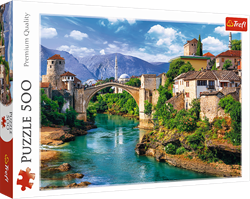Trefl Old Bridge in Mostar, Bosnia and Herzegovina - 500 pieces