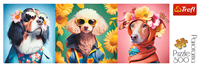 Trefl PanoramaPuzzle - Doggie Fashion Week - 500 pieces-2