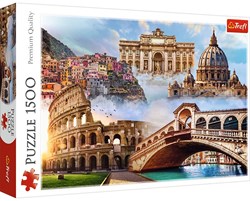 Trefl Trefl - Puzzles - 1500" - Lieux préférés : Italie"
