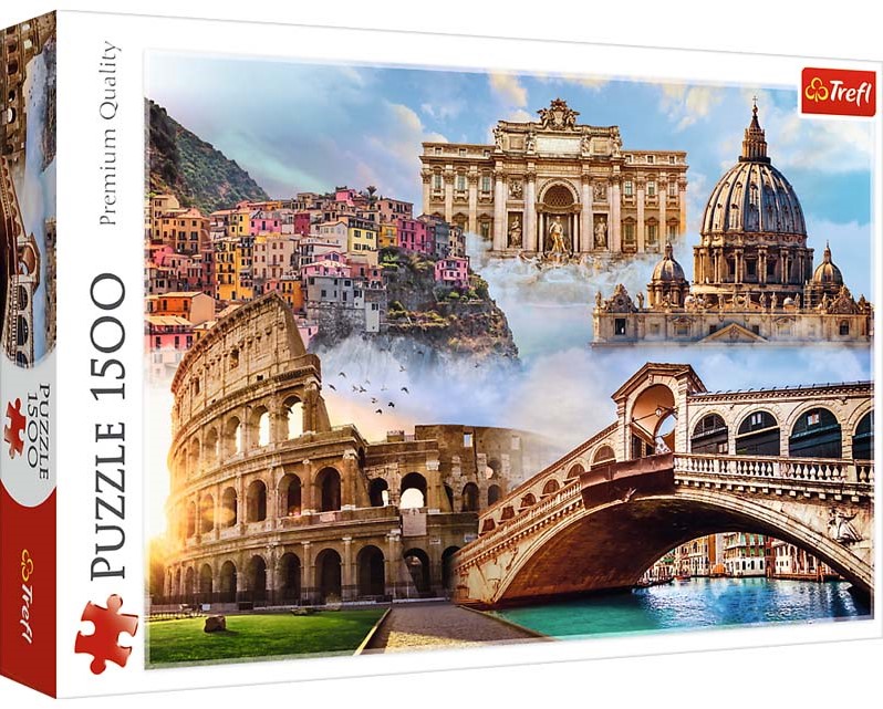 Trefl Trefl - Puzzles - 1500 - Favorite Places: Italy Planet Happy CH