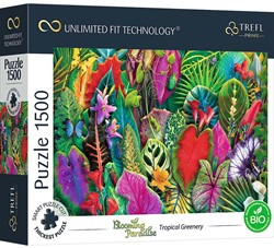 Trefl Trefl - Puzzles - 1500 UFT" - Vert tropical_FSC Mix 70%"