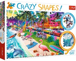 Trefl Trefl – Puzzles – 600 Crazy Shapes“ – Miami Beach“