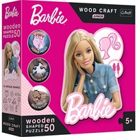 Trefl Holzpuzzle Junior - Barbie 50 Teile - Wood Craft