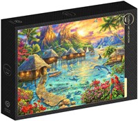 Grafika Puzzle Tropical Oasis 1000 Teile Karton Erwachsene-2