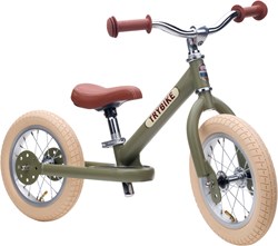 Trybike draisienne Steel vert vintage - vélo deux roues