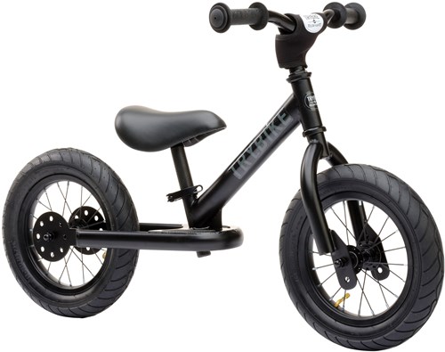 Trybike Laufrad 2-in-1 Stahl - Schwarz - Kinderfahrrad - 12 Zoll Trybike steel 2-in-1, all black edition-2