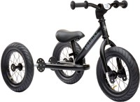 Trybike Laufrad 2-in-1 Stahl - Schwarz - Kinderfahrrad - 12 Zoll Trybike steel 2-in-1, all black edition