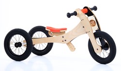 Trybike Holz Laufrad 4-in-1 Orange