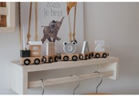 Tryco Holz-Buchstabenzug Endwagen - Buntes Spielzeug für Kinder-2