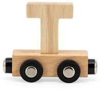 Tryco Holzbuchstaben-Zugwagen T - Magnetisches Spielzeug für Kinder