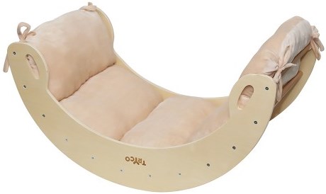 Tryco Matratze Holz-Kletterbogen Velvet Sand - Komfortable Chillmatratze