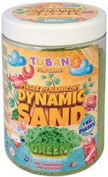 Tuban sable cinétique vert 1 kg - jouet créatif pour enfants