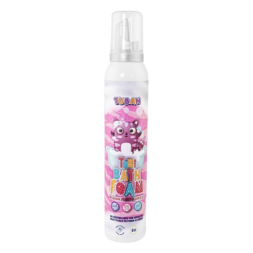 Tuban Badeschaum rosa 200 ml - feuchtigkeitsspendendes Kinderspielzeug