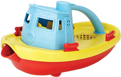 Green Toys Tugboat - Bleu