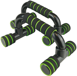 Urban Fitness Push Up Bars - Black/Green -