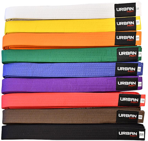 Urban Fight ceinture marron arts martiaux - 240cm - ceinture coton durable