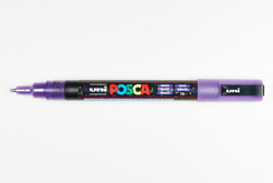 Uni Posca Uni Posca Verfmarker 3M Glitter Paars