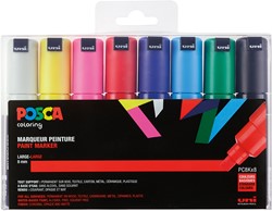 Uni Posca Uni Posca Verfmarker 8 Set 8K Basis