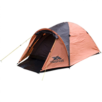 Trespass tente Tarmachan 2 personnes orange dôme imperméable camping