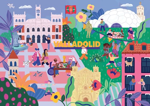 Ravensburger Puzzle Valladolid 1000 Teile Marie Boiseau Kunstwerk