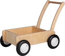Van Dijk Toys Loopwagen - Naturel