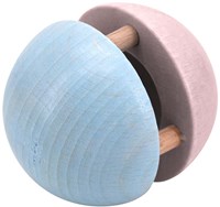 Voggenreiter VOG - Boule en bois avec clochette Beady" pastel