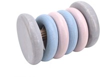 Voggenreiter VOG - Hochet en bois Tac-Tac pastel