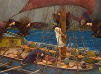 D-Toys Puzzle Waterhouse Ulysses and the Sirens 2000 Teile