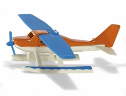 SIKU 1099, Wasserflugzeug, Metall/Kunststoff, Blau/Orange/Weiß, Einklappbare Flügel