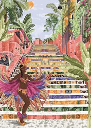 Magnolia Puzzle Brazil - 1000 Teile buntes Spielzeug Puzzle