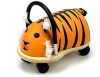 Wheelybug Rutschauto Tiger groß - Holz Rutschfahrzeug Tiger