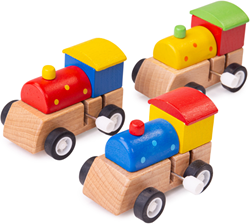 Bigjigs Aufregender Zug 