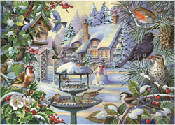 House of Puzzles Winter Birds BIG 500 Puzzle