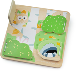 Bigjigs Woodland Versteckpuzzle FSC 100%