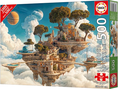 Educa Puzzle Cloud Kingdom - 500 XXL Teile - Landschaft-2
