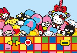Clementoni Puzzle - Hello Kitty - XXL Teile - 24 Stück - Karton