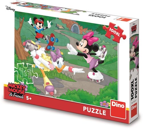 Dino Puzzle Minnie XXL Teile - 100 Stück - Cartoon Puzzle-2
