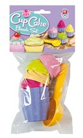 van der Meulen moules à sable cupcake jouet de plage set 9 pièces-2